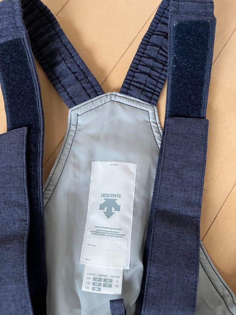 DESCENTEスキーウェア、インナーセット130調整可能