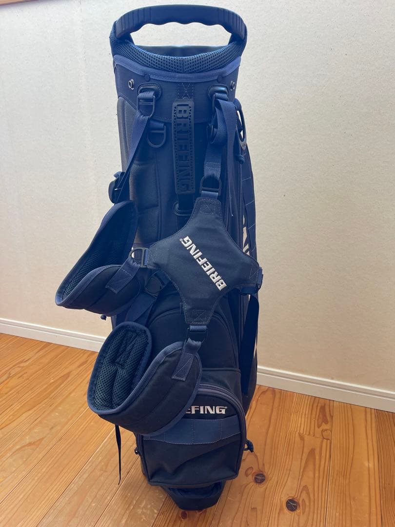 BRIEFING ネイビー キャディバッグ