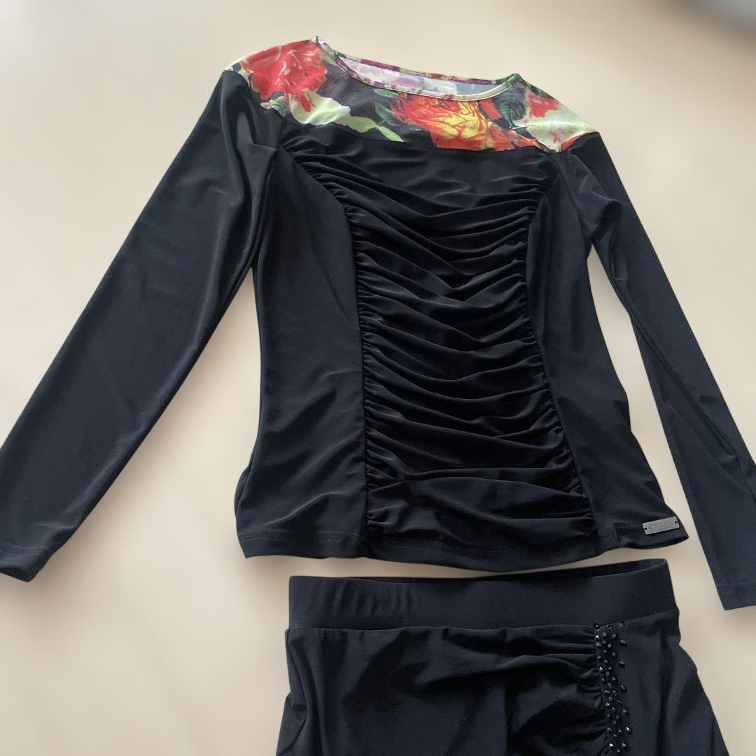 新品　ジャンティ トップス　デコルテ華やか 花柄