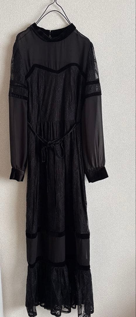 アメリヴィンテージ　新品未使用シアーレースドレス AMERI