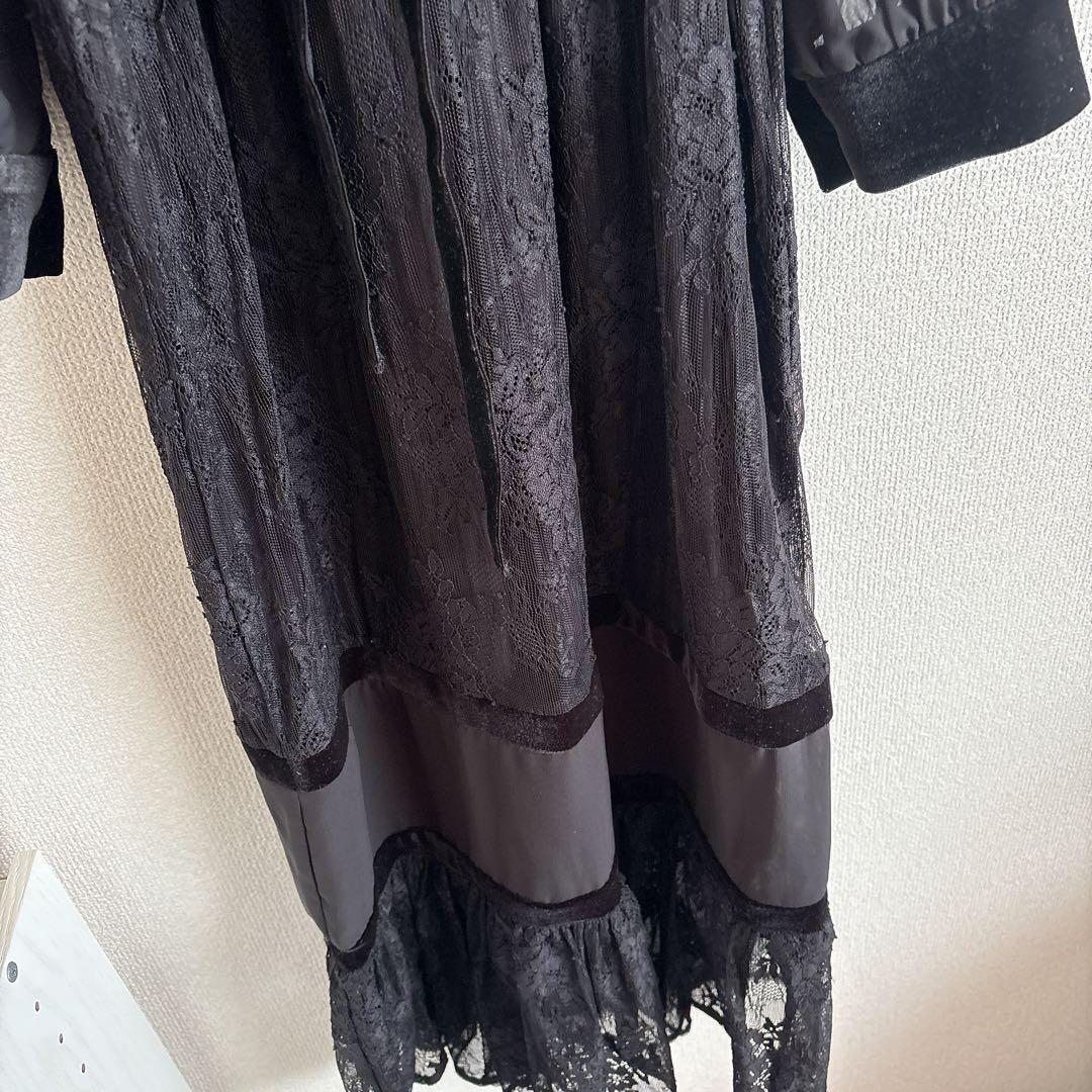 アメリヴィンテージ　新品未使用シアーレースドレス AMERI