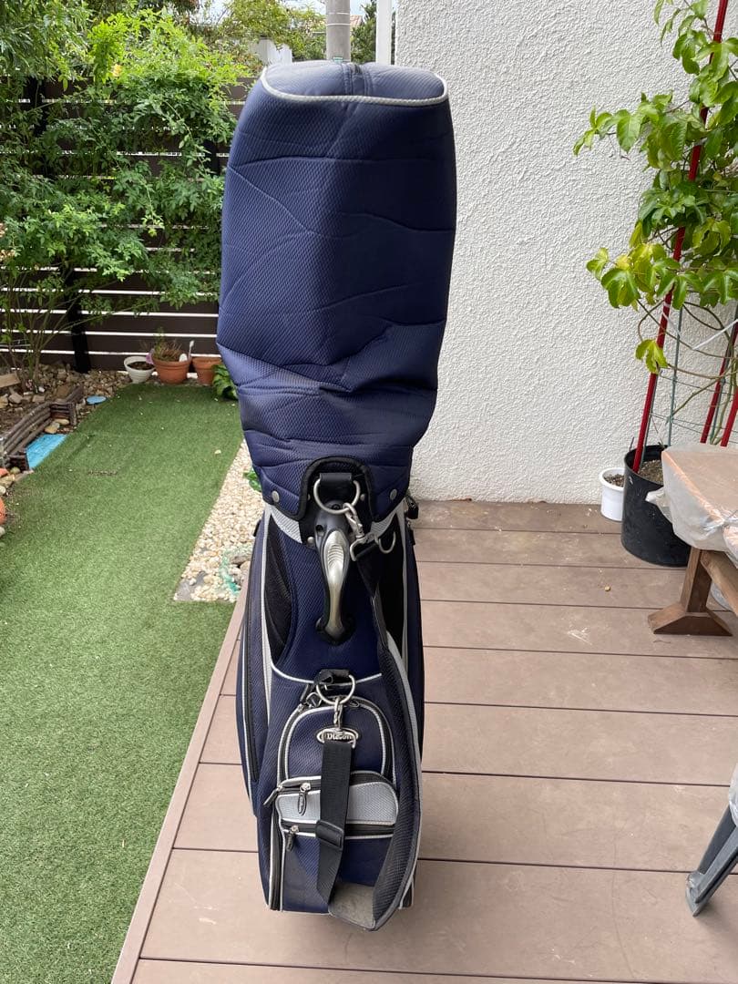 ゴルフバック、クラブセット
