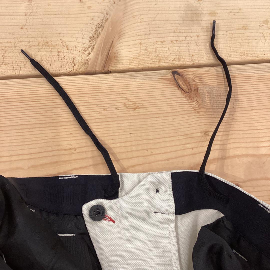 BRIEFING 新品 STITCHED 3D LOGO SLIM PANTS