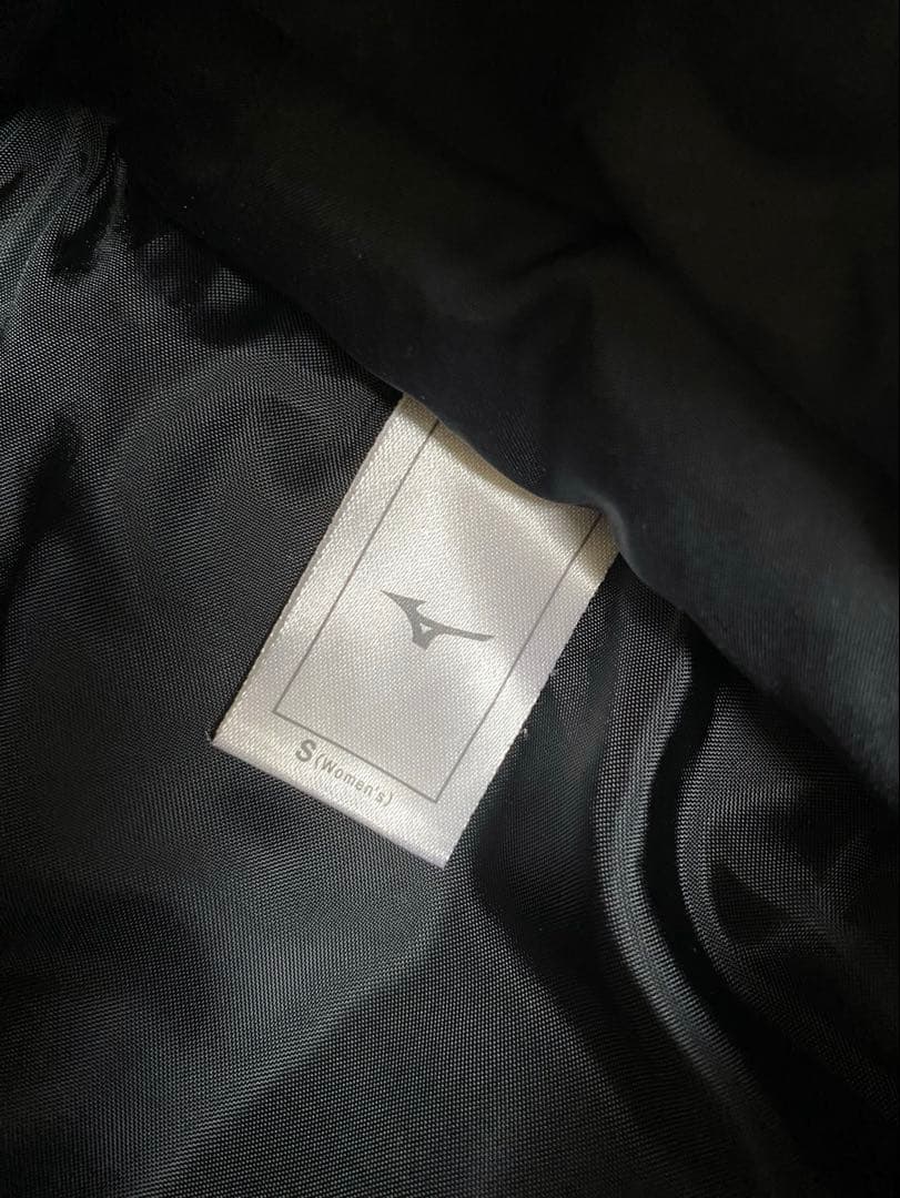 Mizuno ベンチコート Sサイズ ブラック ドライクリーニング済み