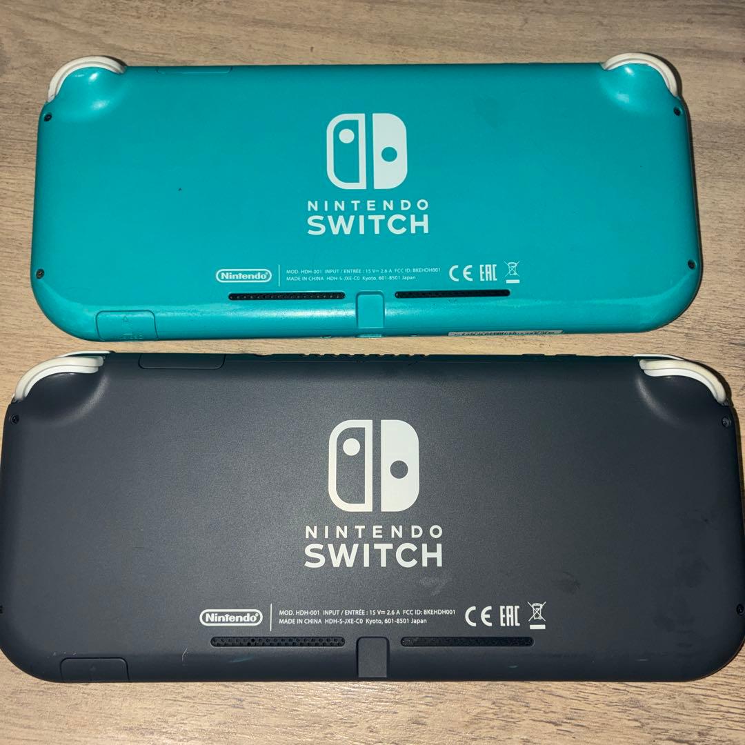 Nintendo Switch Lite ターコイズ グレー ジャンク品