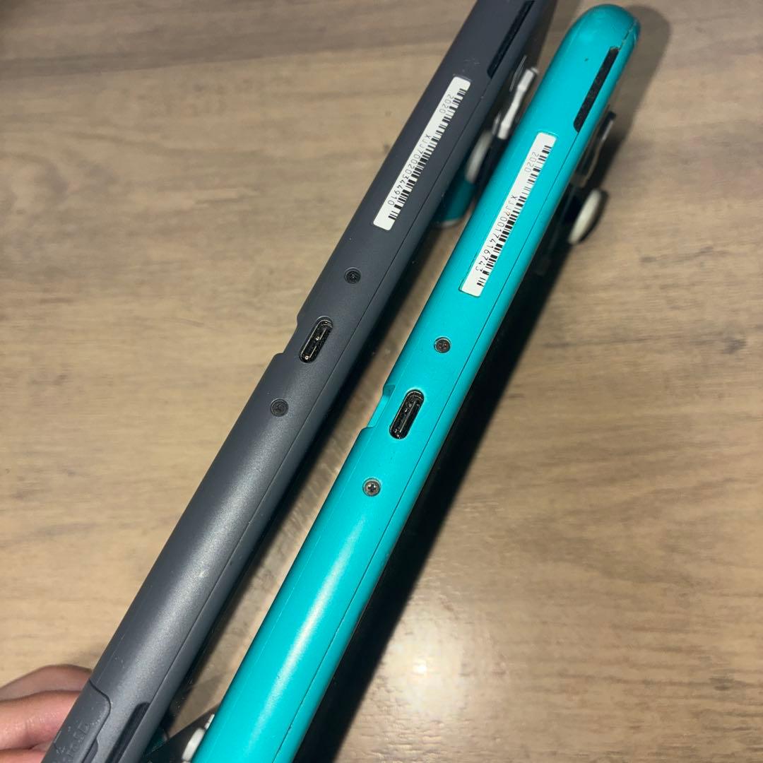 Nintendo Switch Lite ターコイズ グレー ジャンク品