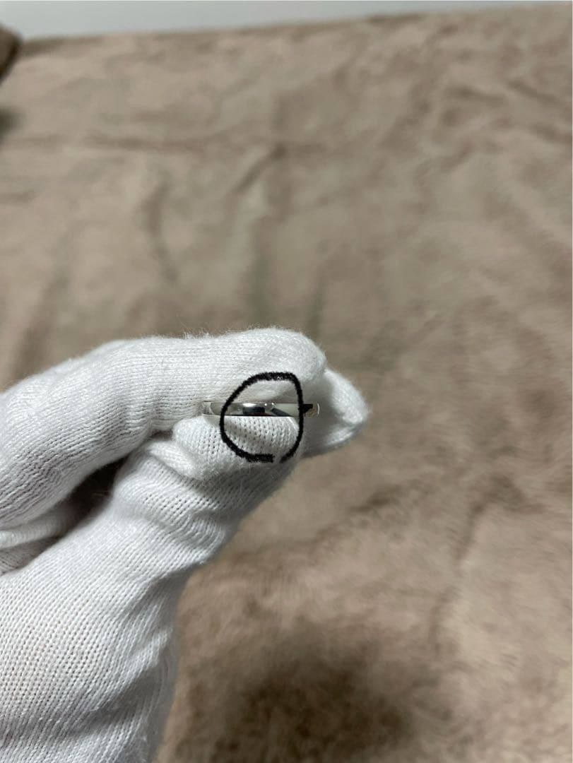 Cartier(カルティエ)プラチナ ペアリング 2点セット