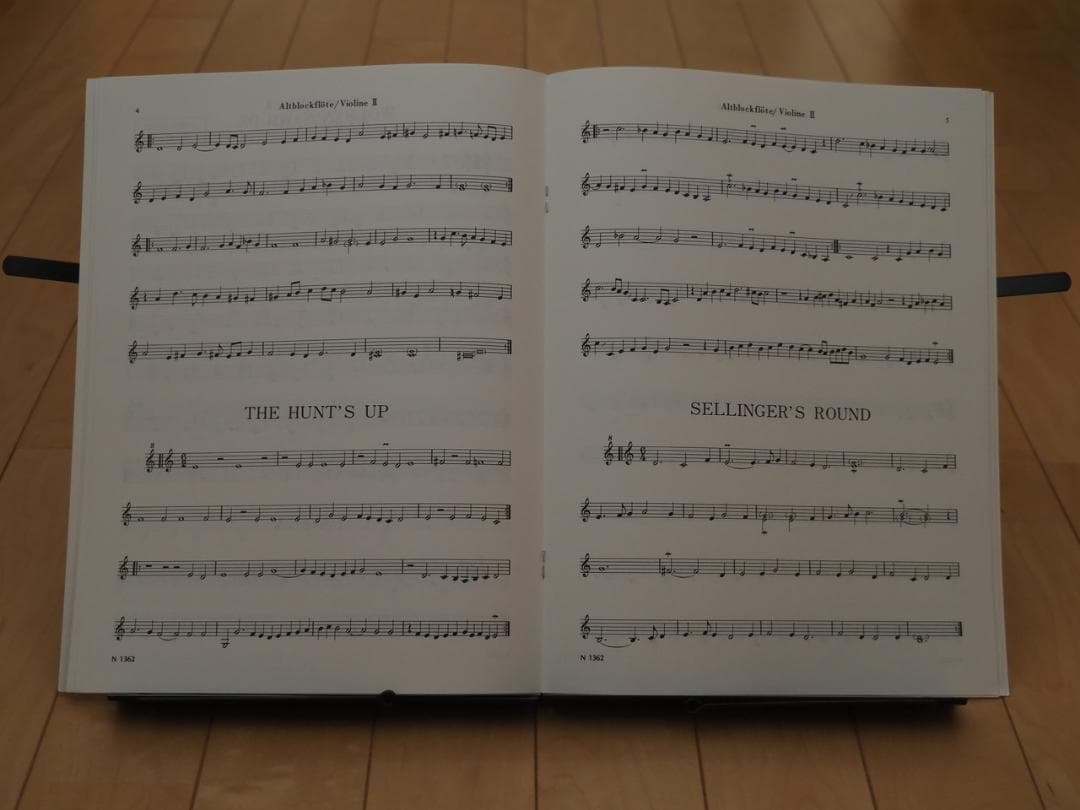 リコーダー用楽譜　4点まとめ