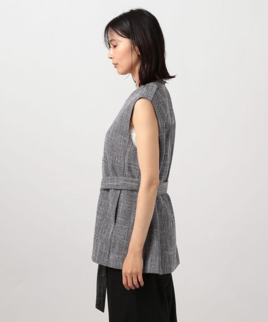 未使用＊BARNYARDSTORM ツイードベルト付きベスト 綺麗め