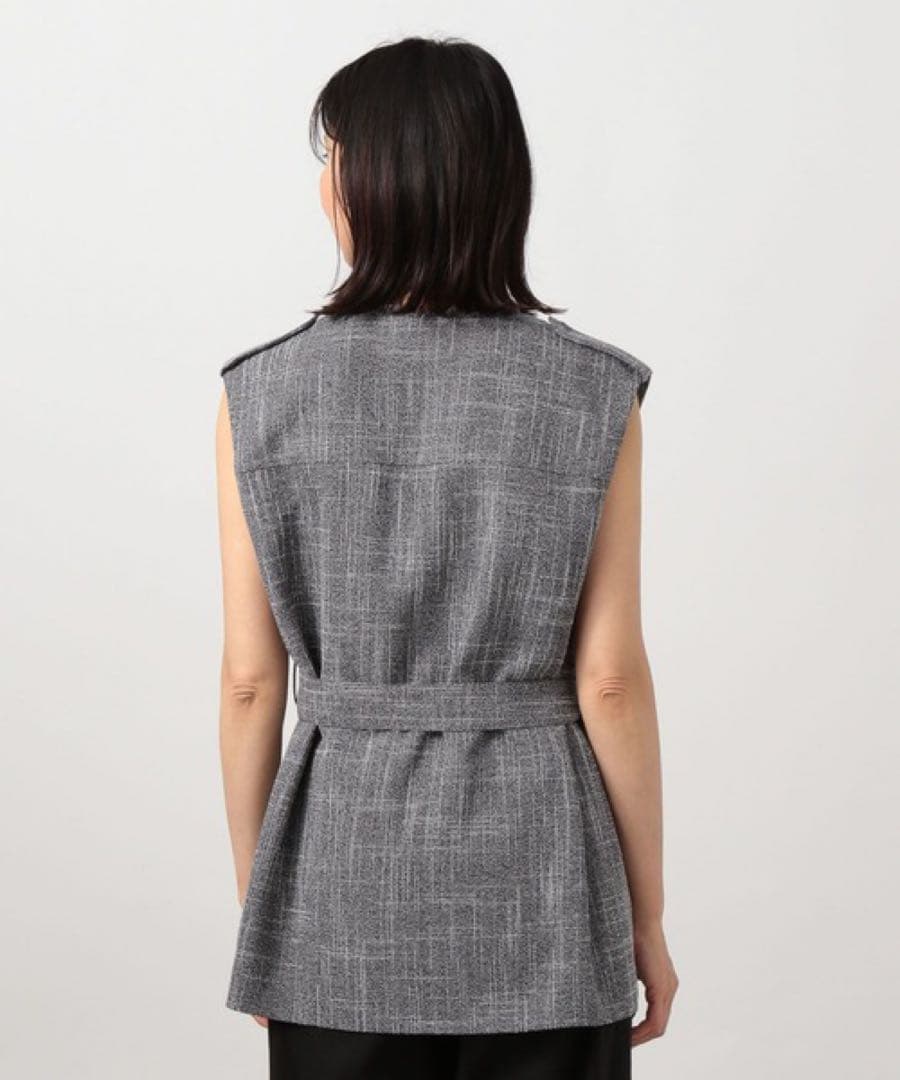 未使用＊BARNYARDSTORM ツイードベルト付きベスト 綺麗め