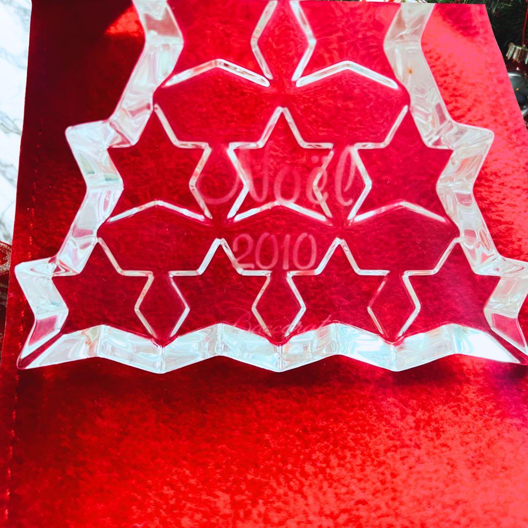 Baccarat ノエルクリスマスオーナメント 2010 バカラ