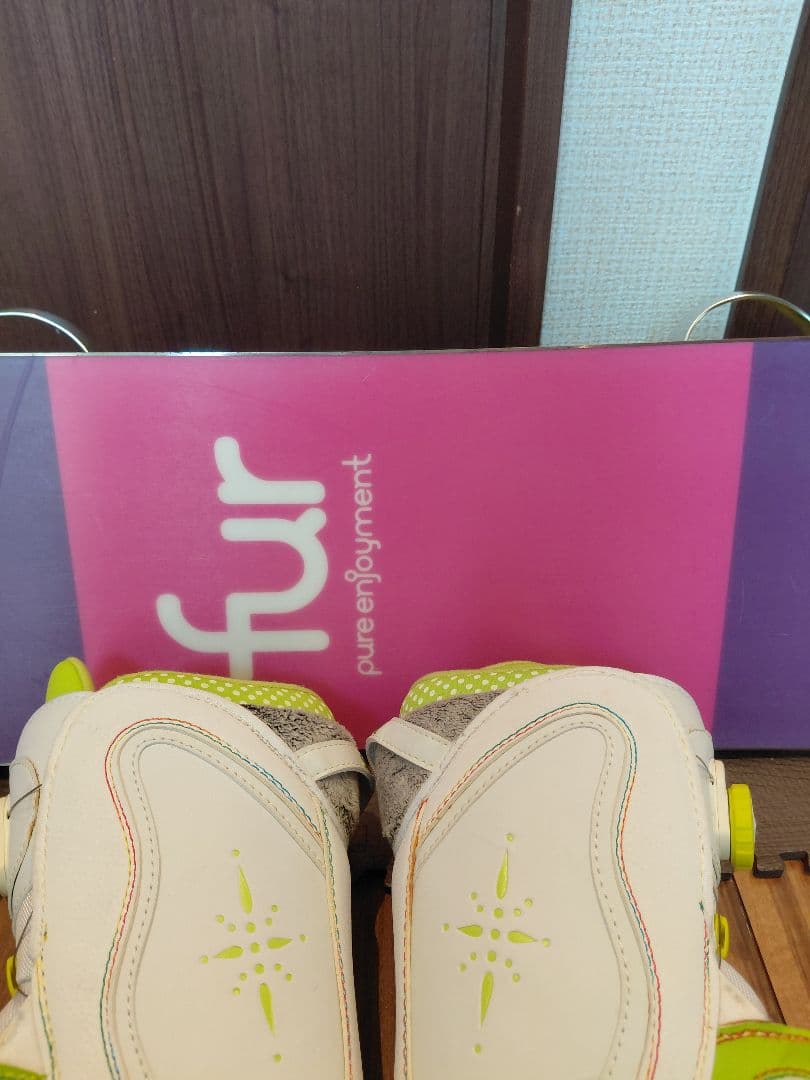 大特価❗fur pure enjoyment レディーススノーボードフルセット