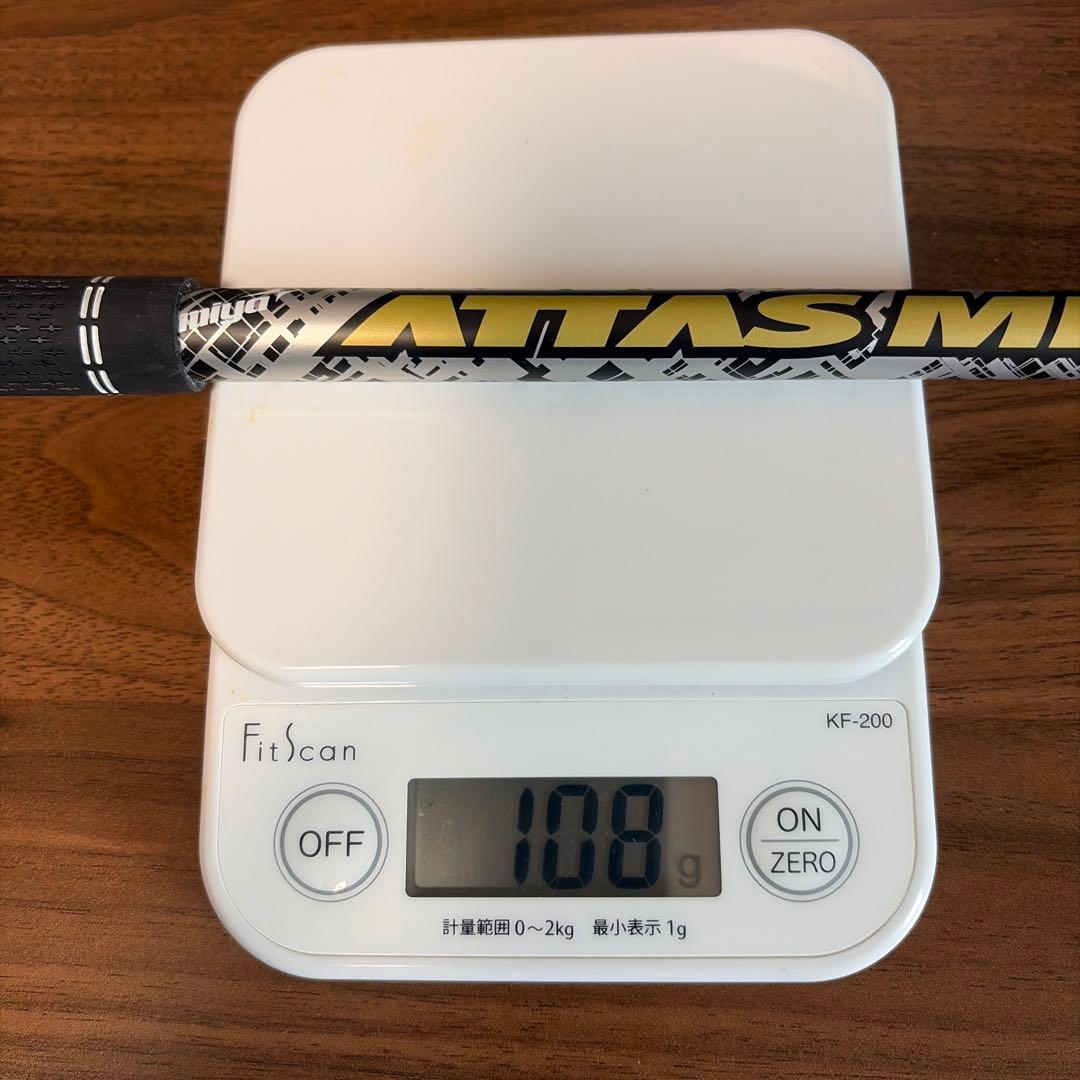 ATTAS MB FW ゴルフシャフト65S 39インチ