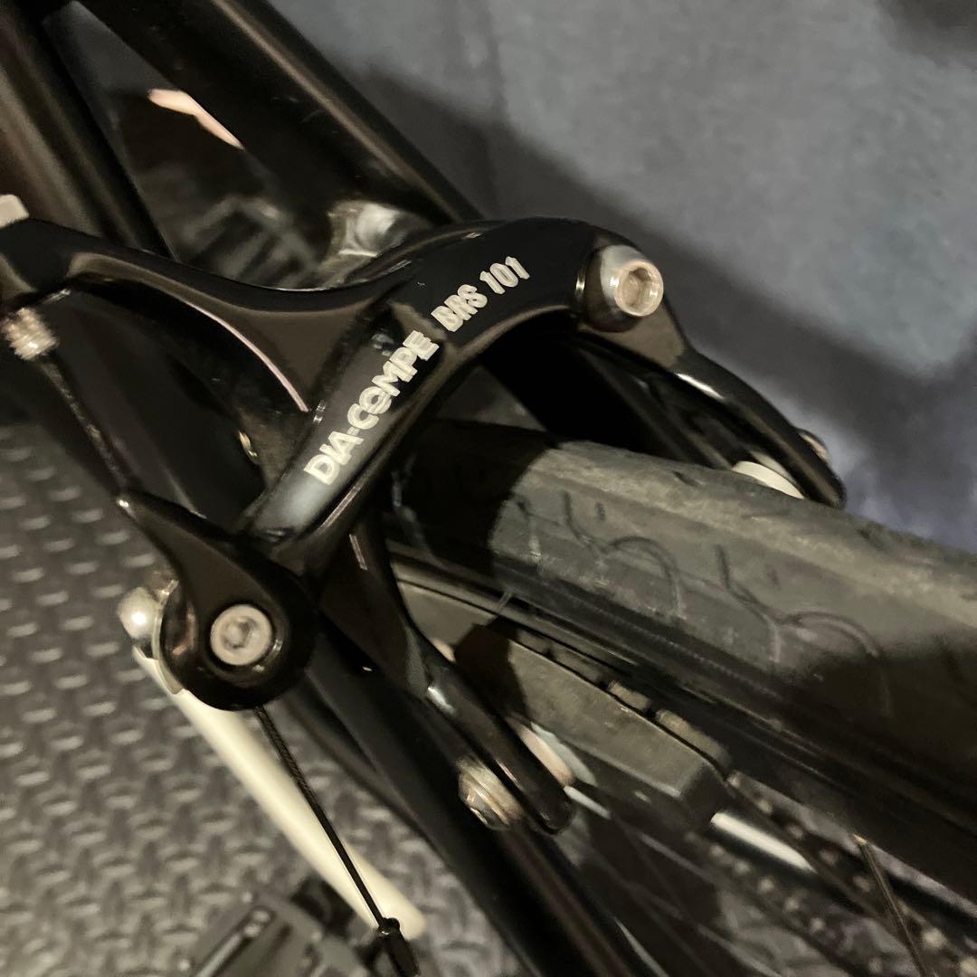 LEADER BIKE 725 black ピストバイク 黒 リーダー