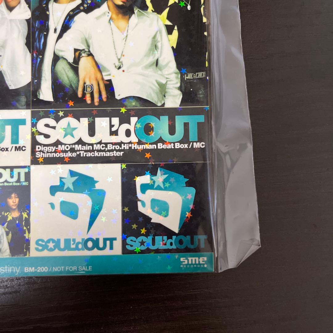 SOUL'd OUT DEMO TRACKS 幻のスターライトステッカー付