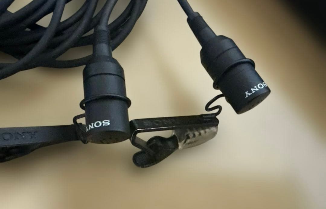 中古SONY エレクトレット・コンデンサーマイクロホンECM-55B　2個