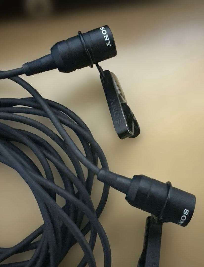 中古SONY エレクトレット・コンデンサーマイクロホンECM-55B　2個