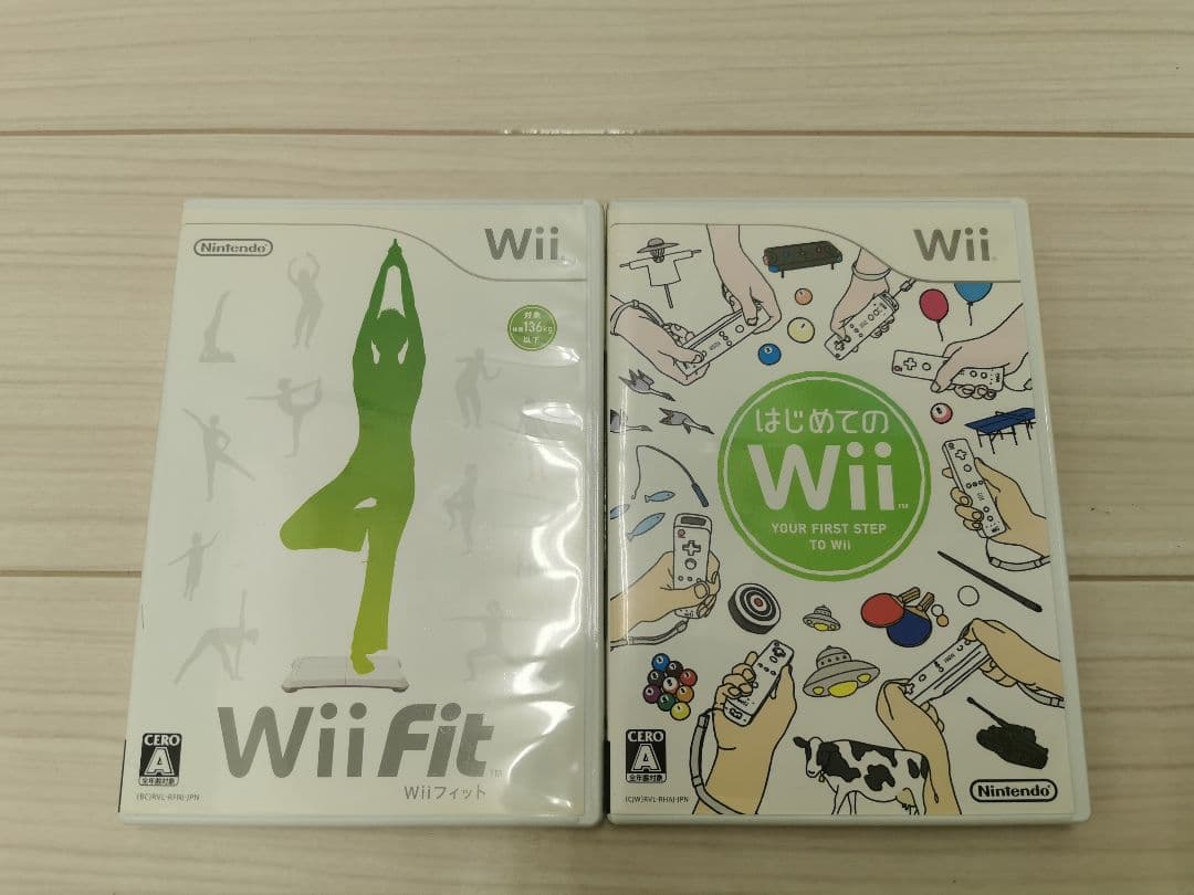 Nintendo wii本体とソフト