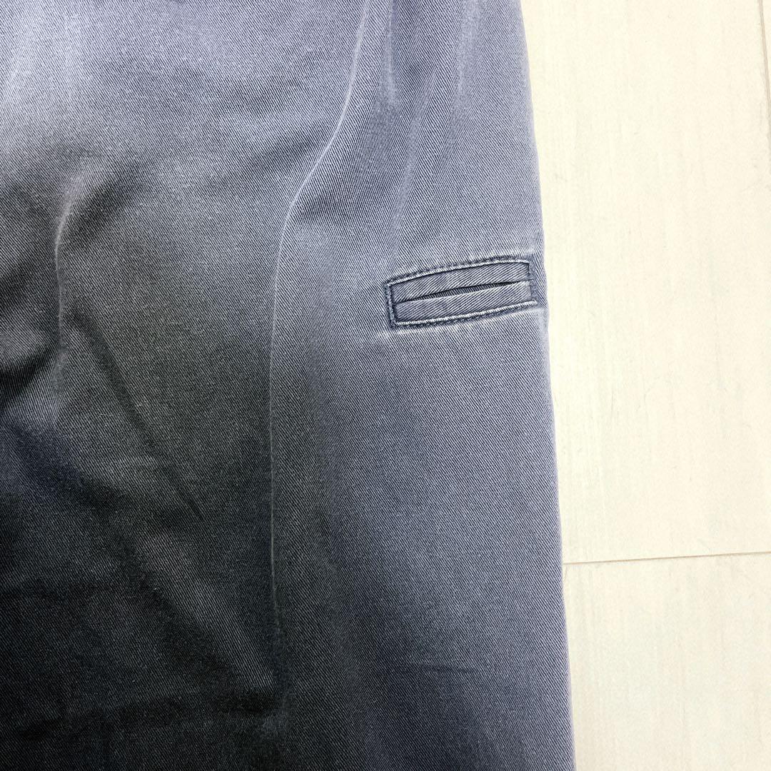 old stussy 90s USA ネイビー　ワークパンツ チノパン コットン