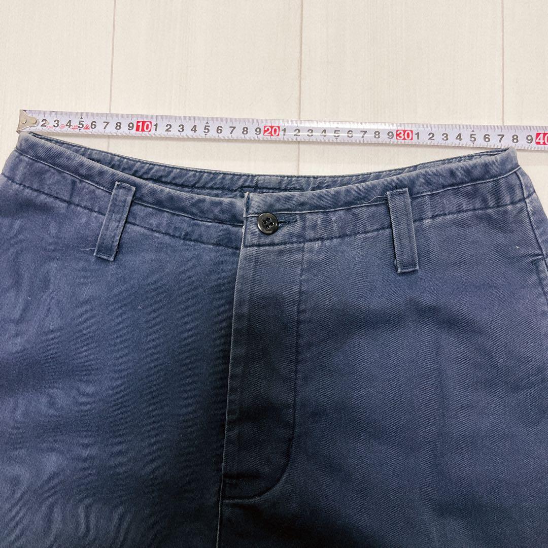 old stussy 90s USA ネイビー　ワークパンツ チノパン コットン