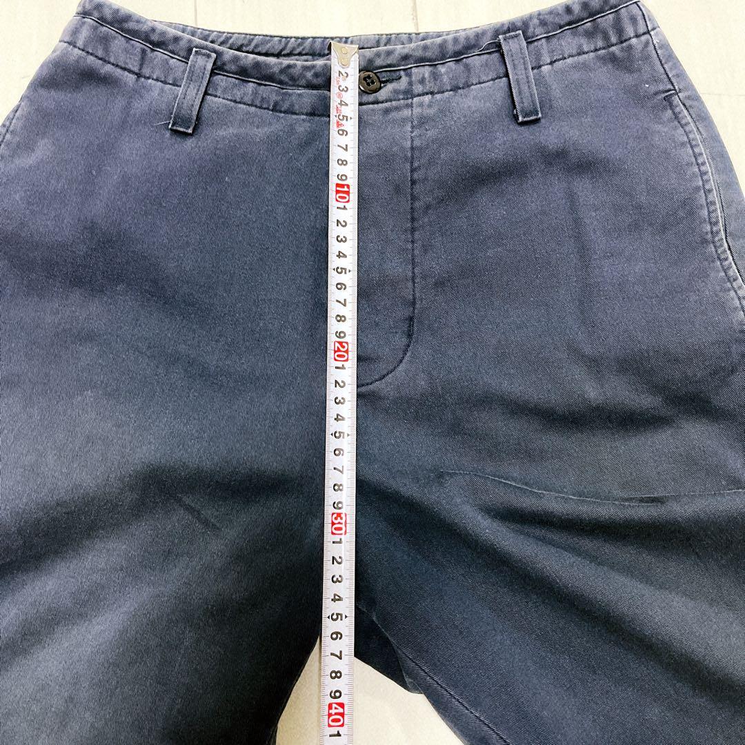 old stussy 90s USA ネイビー　ワークパンツ チノパン コットン