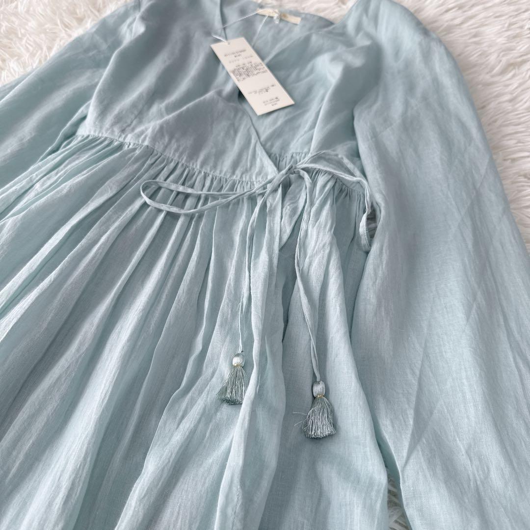 【新品】ne Quittez pas ヌキテパ カシュクールワンピース F