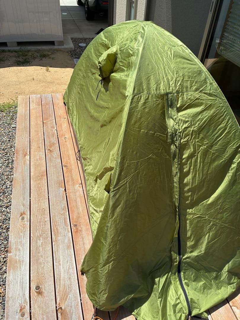 アライ　エアライズ 1 グラウンドシート付属