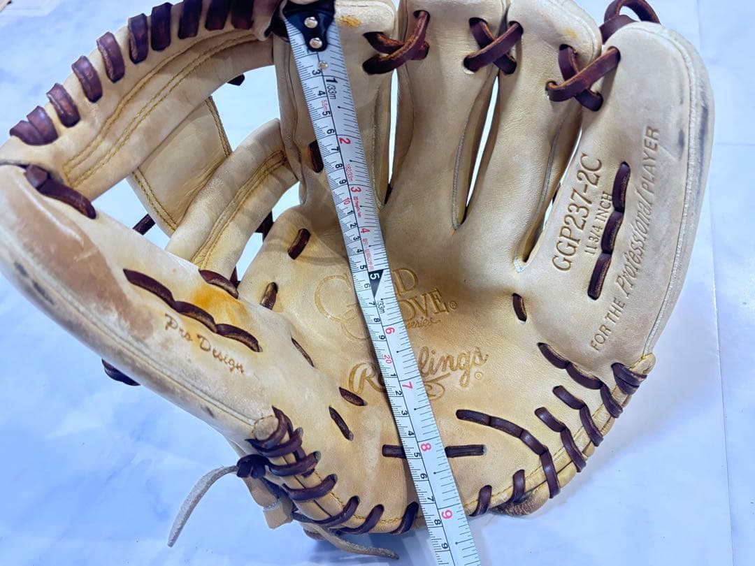 【良好】ローリングス 軟式 内野手用グローブ 大人用　11 3/4インチ