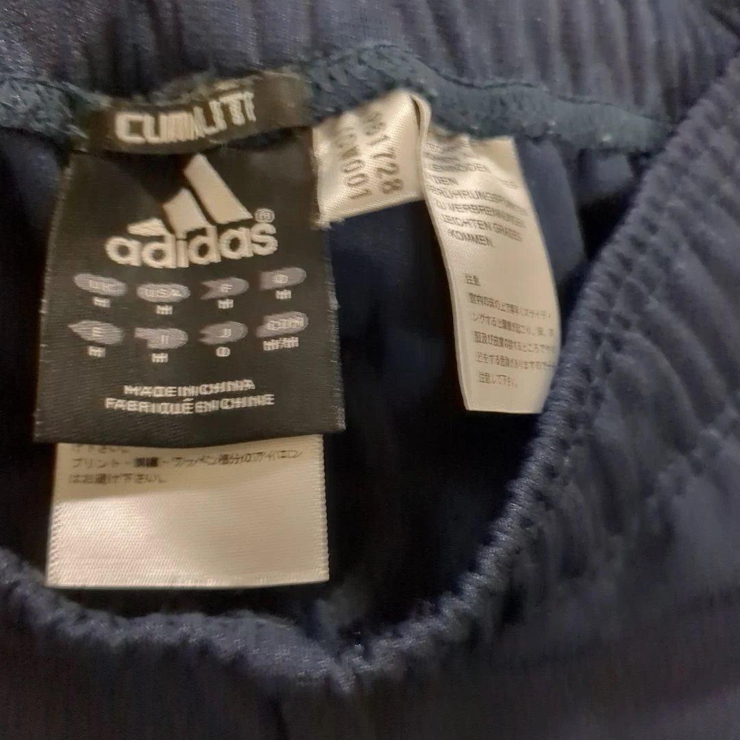 adidas ネイビー/レッド ジャージ/ハーフパンツセット XL 未使用近い！