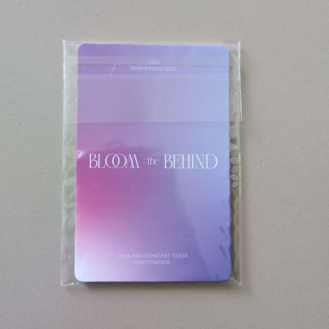 D.O. ド・ギョンスBLOOM the BEHIND 写真集 特典トレカ付