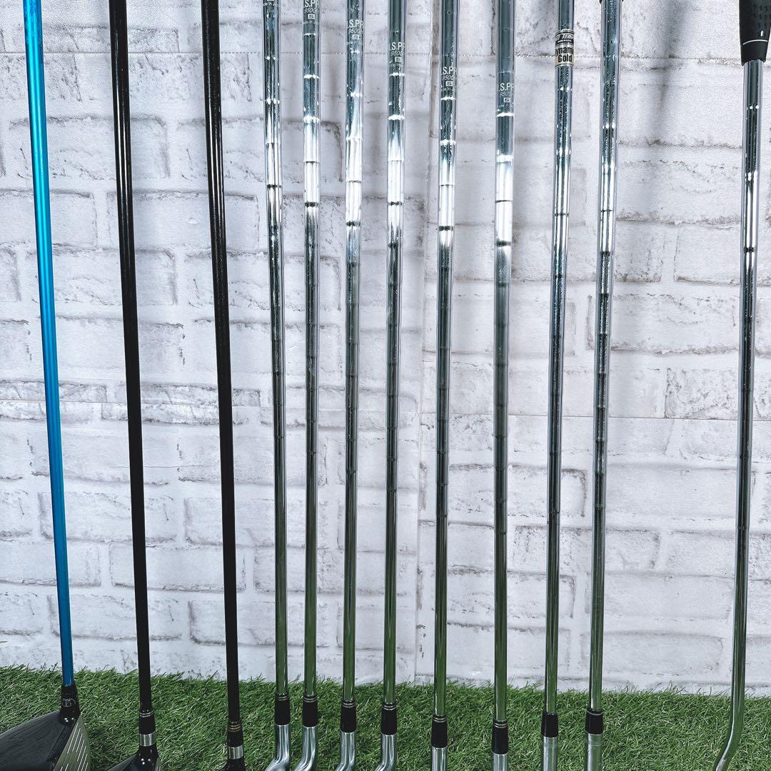 スリクソン メンズ ゴルフクラブセット Sフレックス キャロウェイ オデッセイ