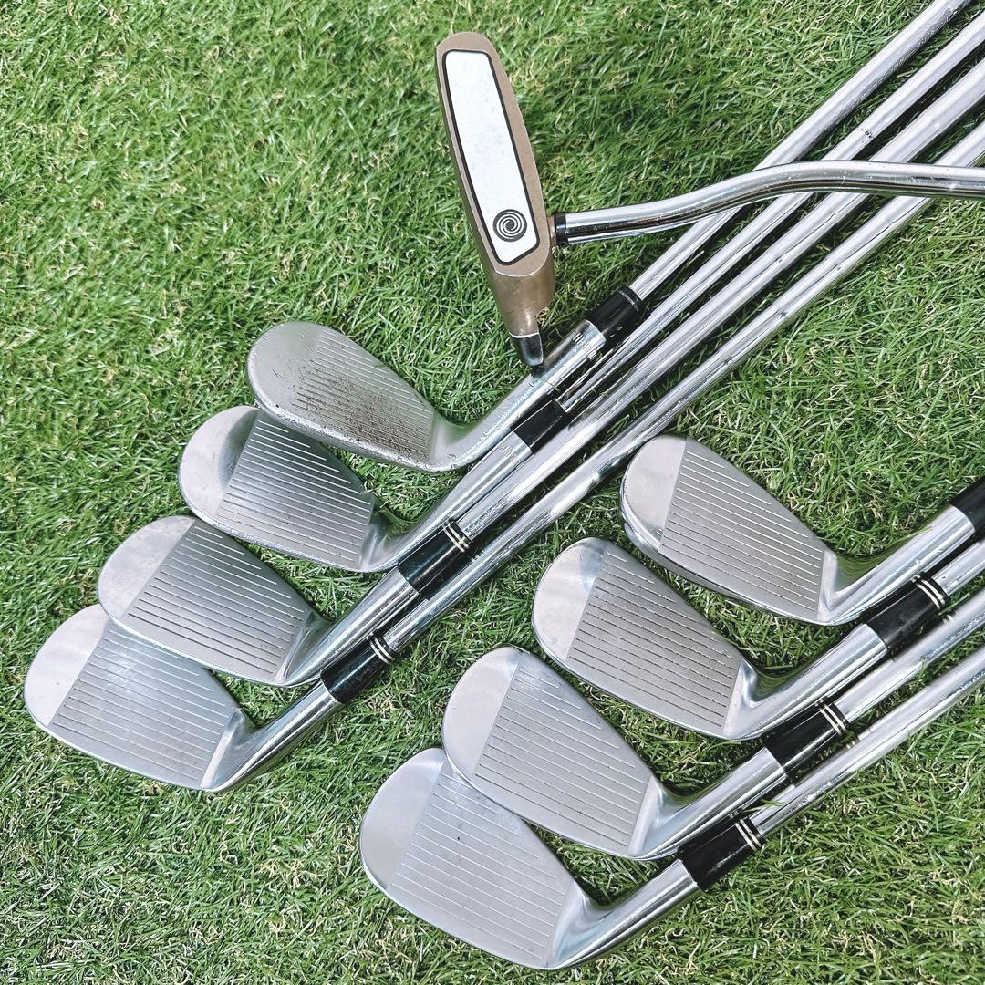 スリクソン メンズ ゴルフクラブセット Sフレックス キャロウェイ オデッセイ