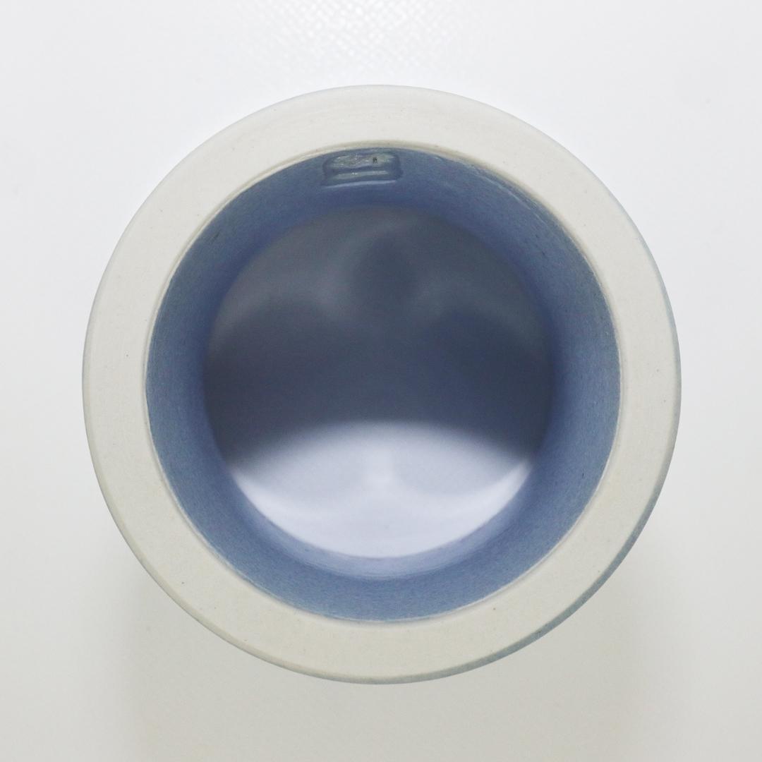 九谷焼　中田一於　釉裏銀彩　蓋置