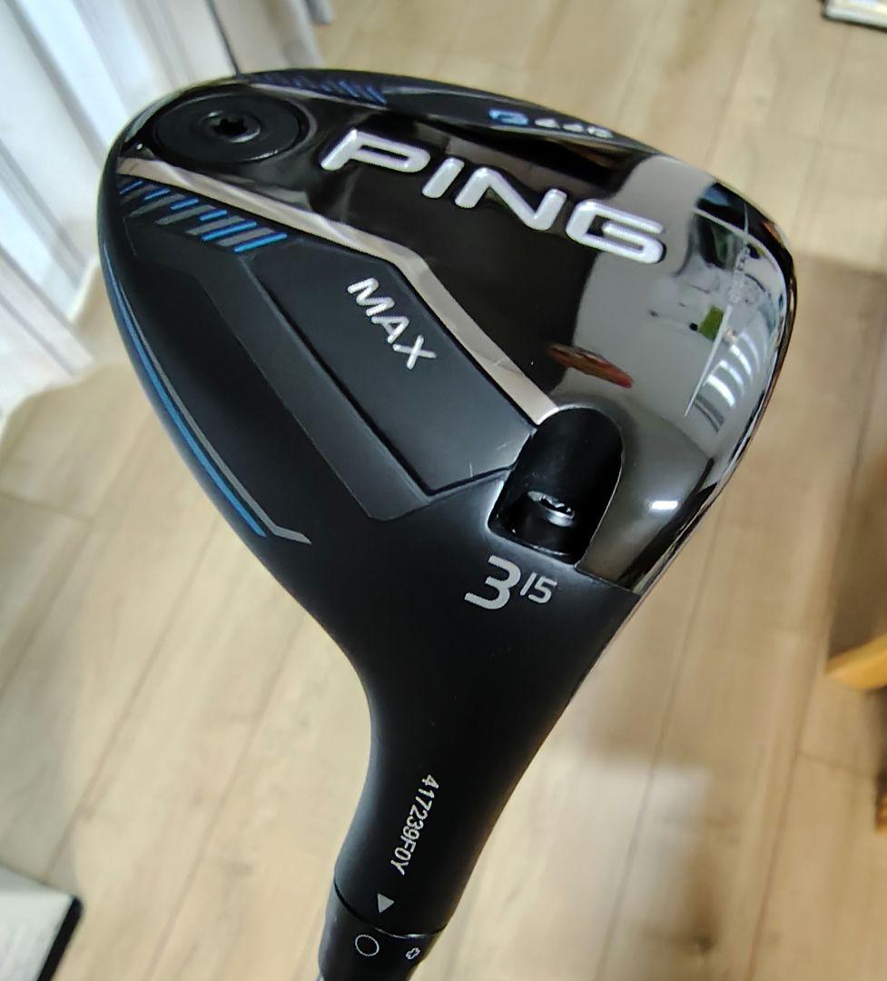 ★未使用★ピンPING G440 MAX 3W 15度 希少シャフト