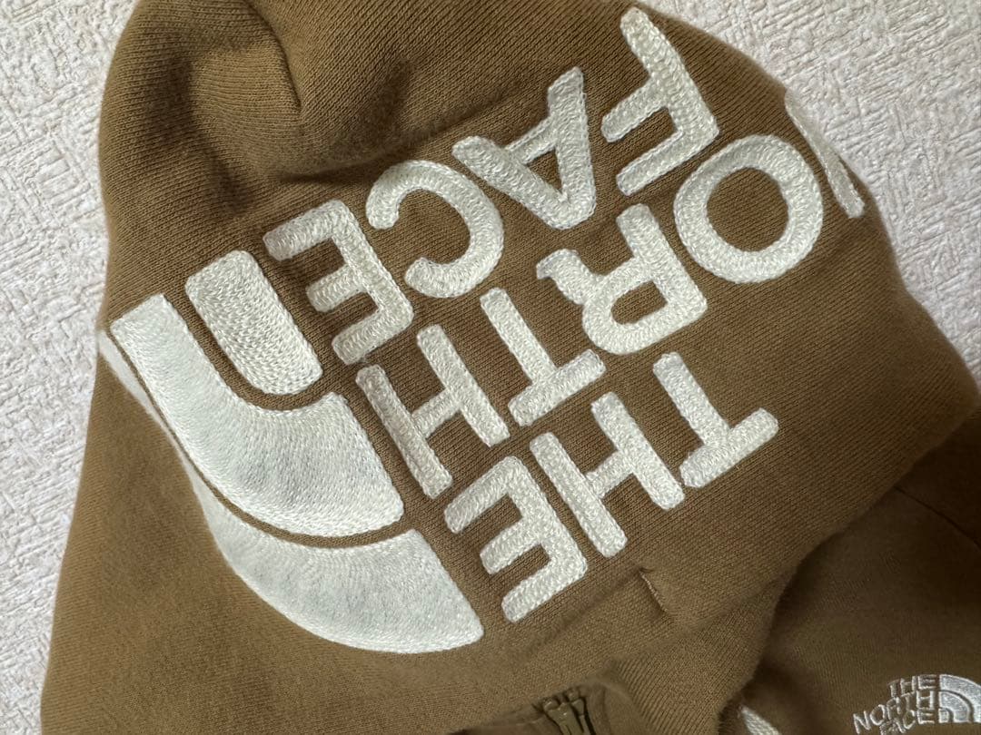 THE NORTH FACE ブラウン フード付きパーカー