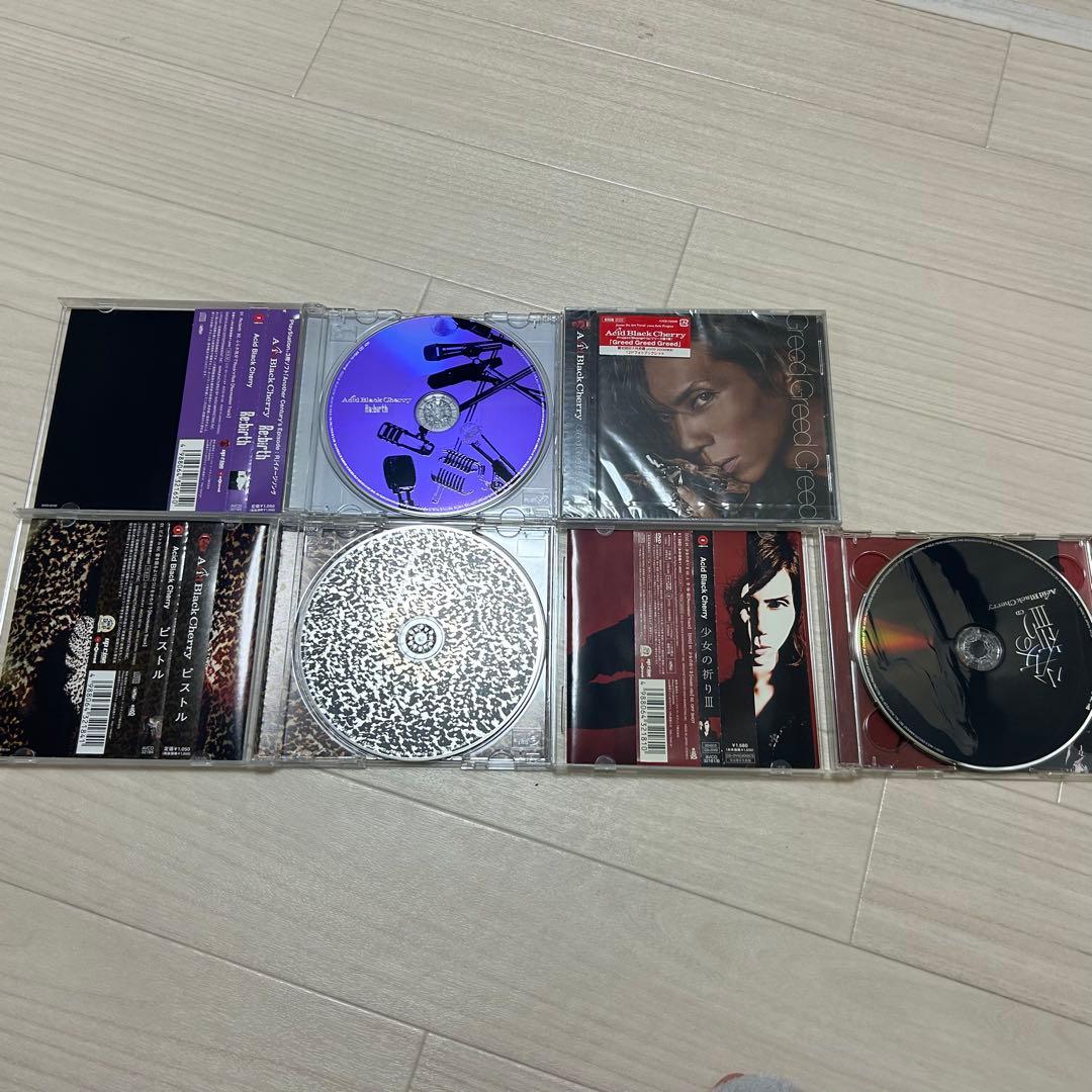 未開封あり Acid Black Cherry シングル 18枚 CDONLY