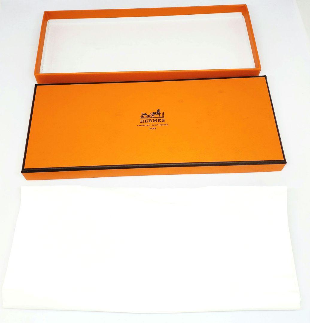 フォロー割　 HERMES エルメス ボケットチーフ スカーフ カレ ブルー