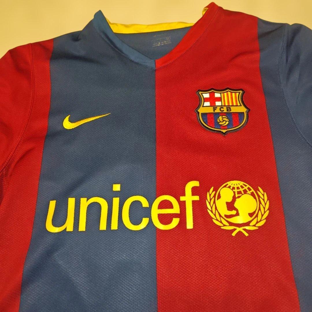 FCバルセロナ 06/07 ユニフォーム 半袖　unicef #19 メッシ