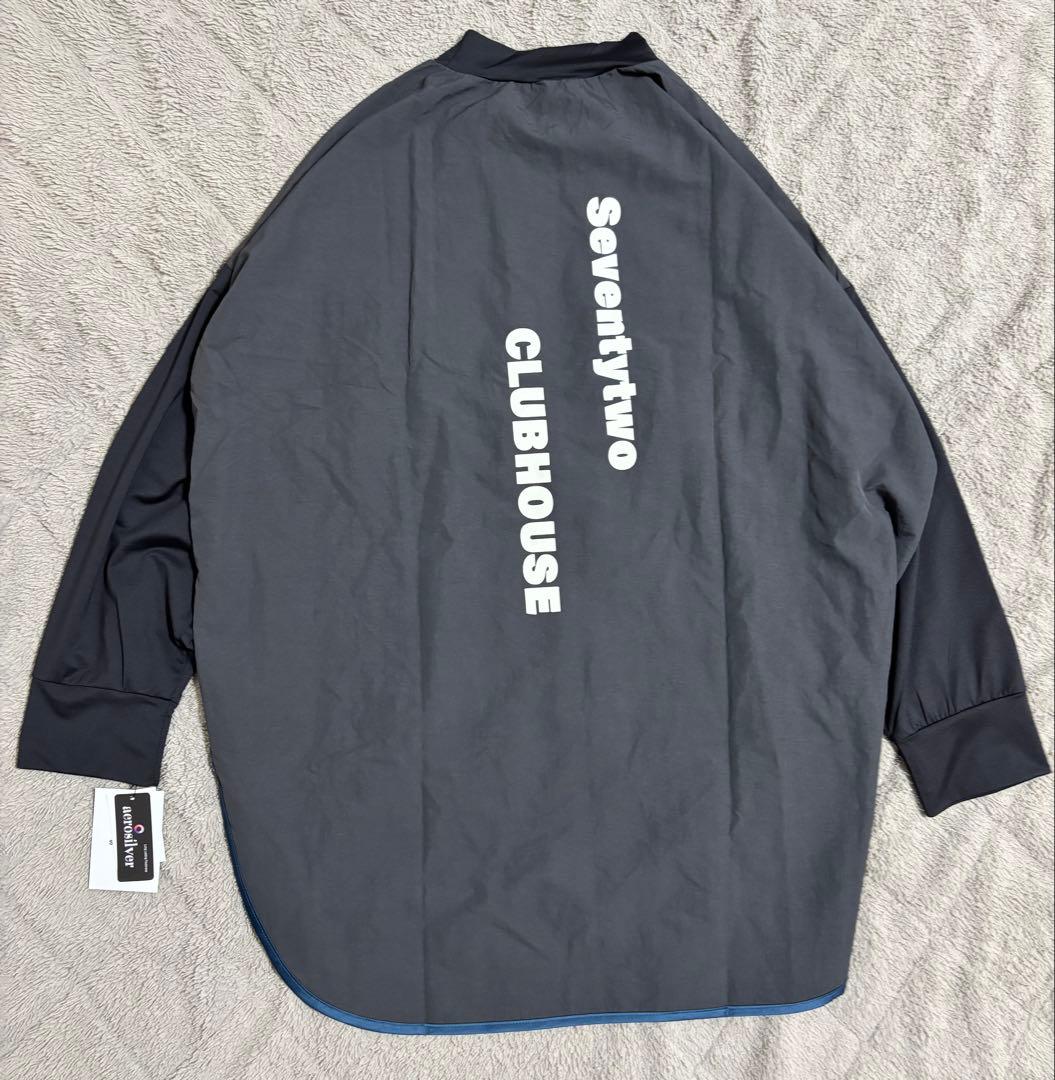 新品！ANTIQUA GOLF×STCH 異素材 トップス ユニセックス