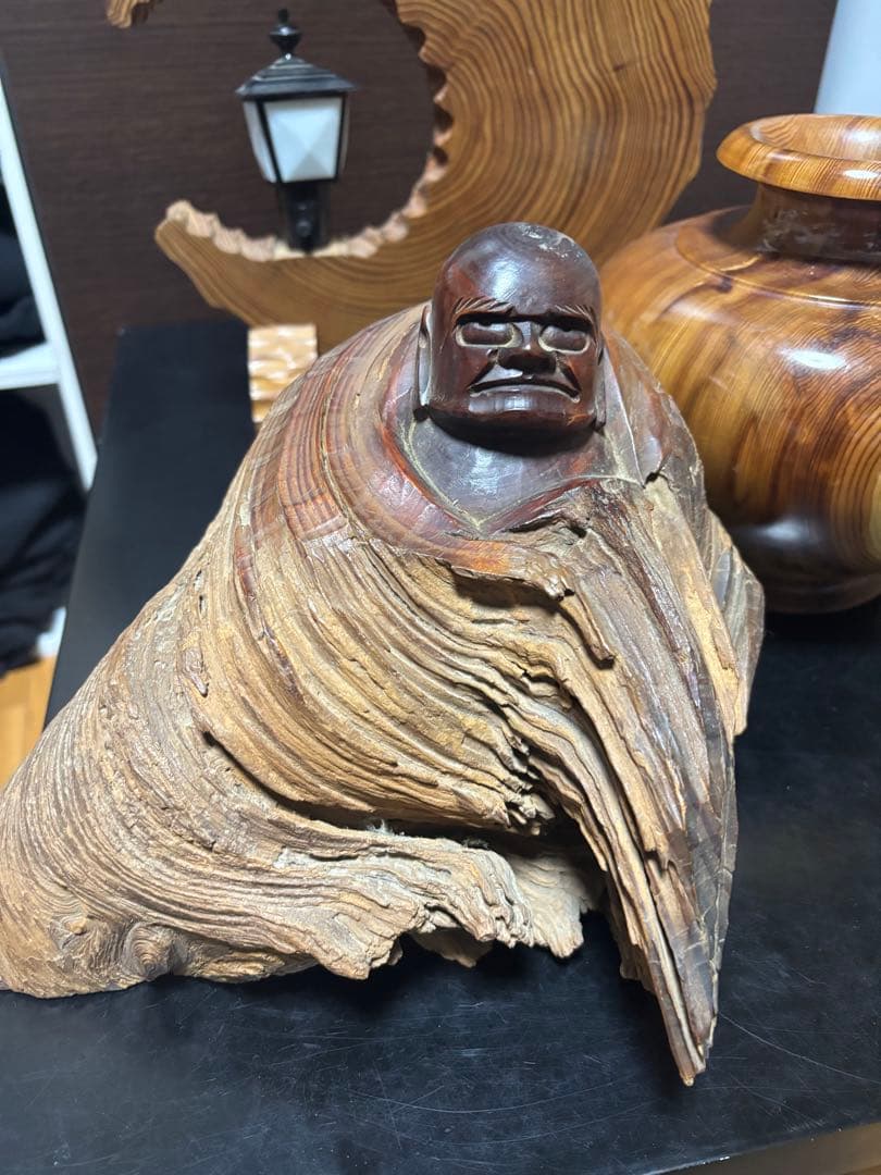 屋久杉などの置物4点セット