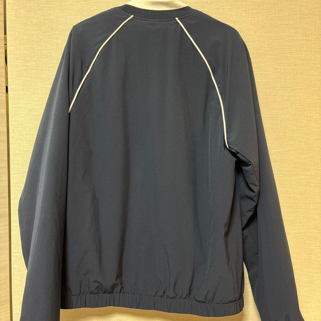 LACOSTE ゴルフ シーズナルズストレッチジップアップジャケット ネイビー