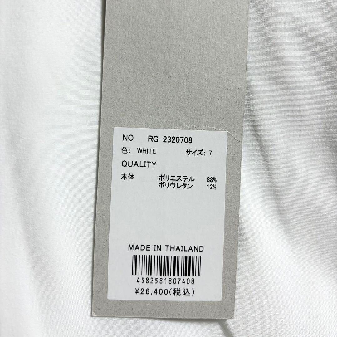 新品 ラッセルノ ゴルフ スキニー ロングパンツ ホワイト 2XL 7