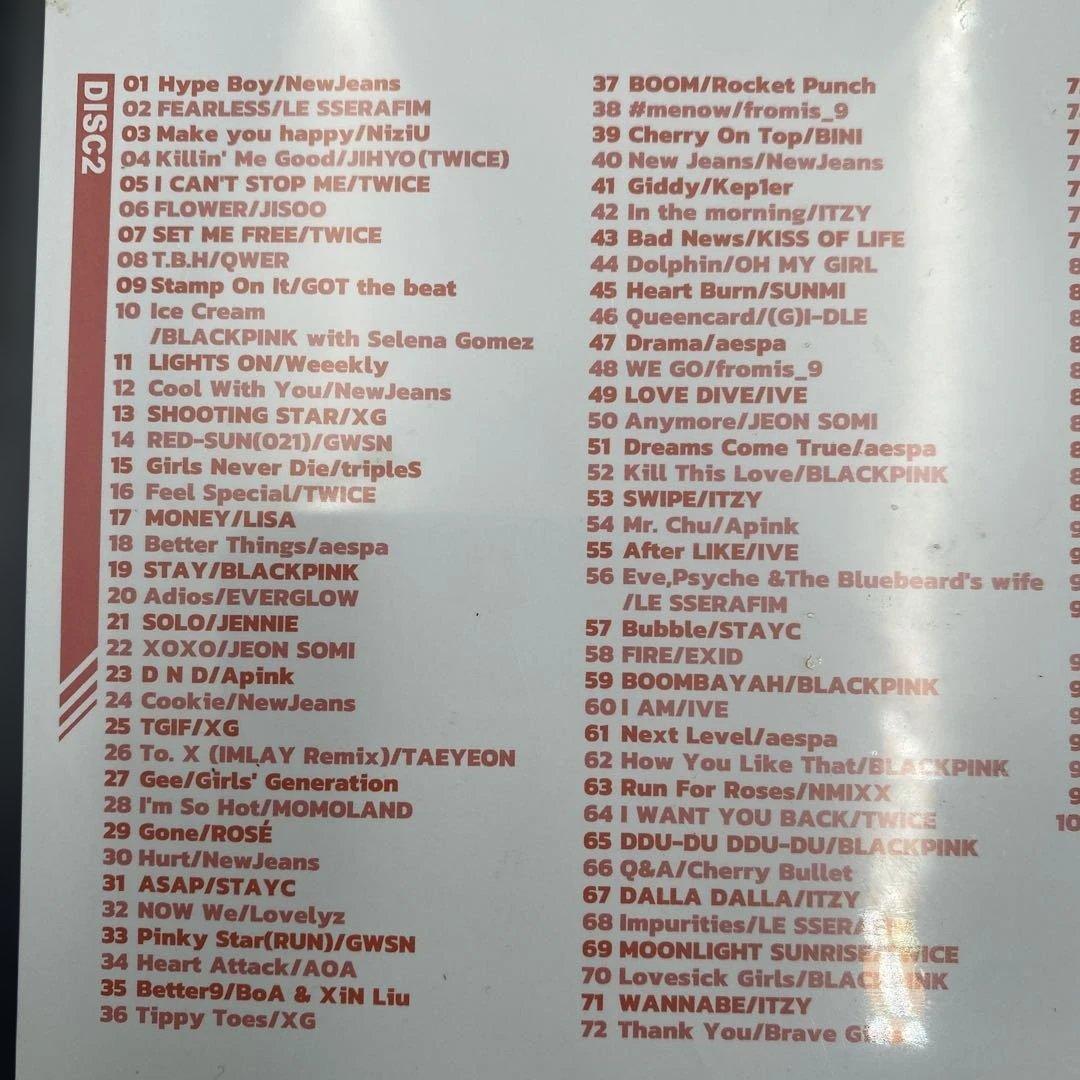 ミュージックPV DVD 洋楽　K-POP HU42