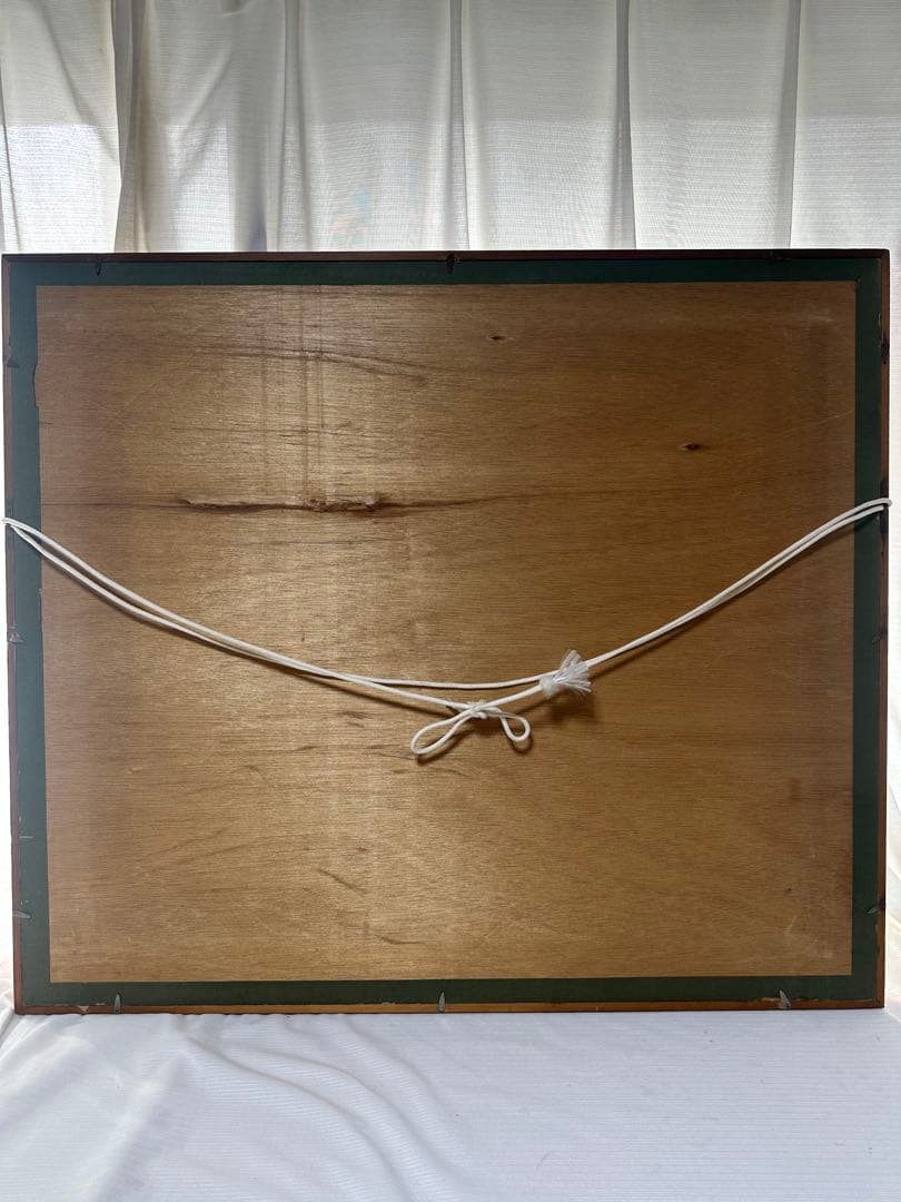 カ*パ様 関建造　真作　肉筆　油彩　大型絵画　インテリア　油絵 戸隠風景　価値あ