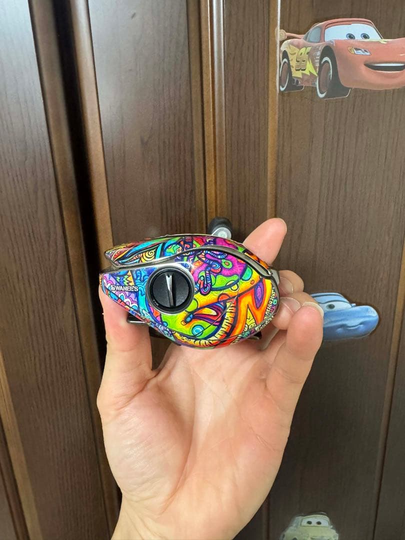 アンタレス2025 カスタムスキン付き 美品 ベイトリール