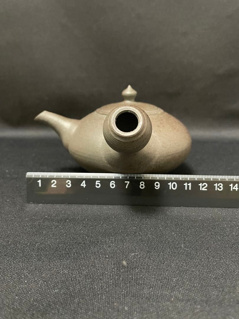 加藤財　黒平　急須