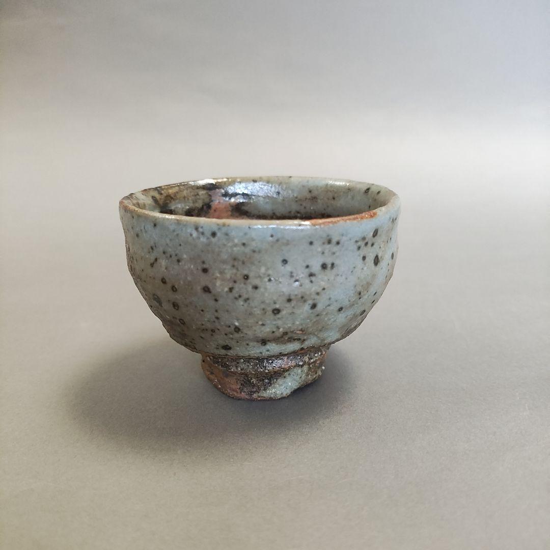 大迫みきお　忍釉湯呑、灰釉ぐい呑　常滑焼　竹内公明　江崎一生