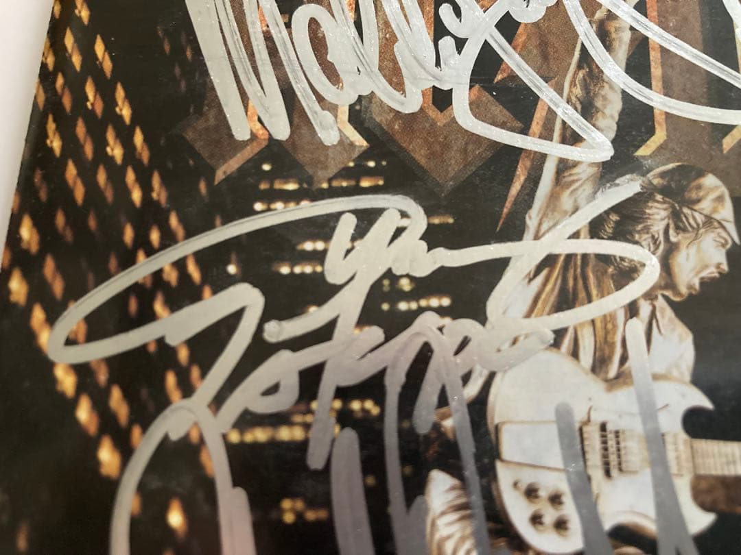 レア　acdc 直筆　サイン　ac/dc アンガスヤング　ハードロック