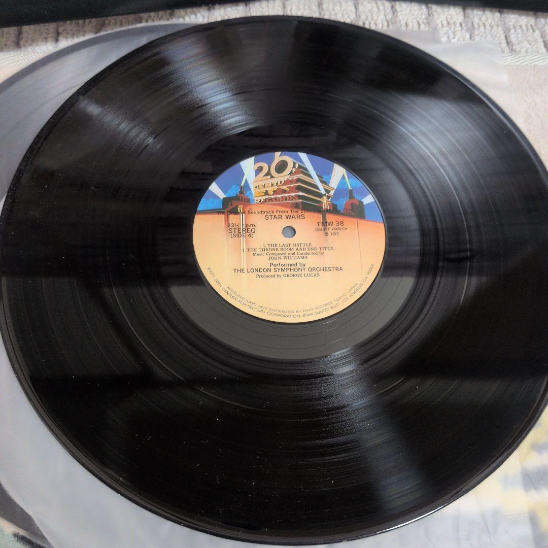 美品 STAR WARS サウンドトラック レコード ダース・ベイダー