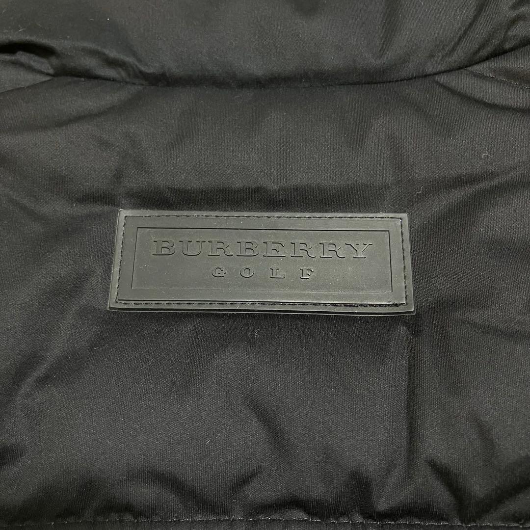 2WAY✨バーバリーゴルフ ダウン ニット 切替 ベスト 黒 Lサイズ